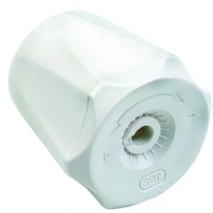 Volant blanc pour robinet de radiateur - avec vis. disponible abidjan cote d'ivoire.