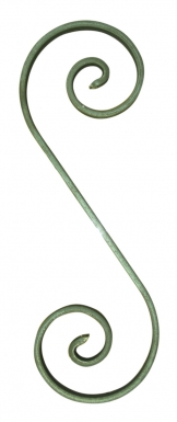 Volute égale " s " fer plat de 14x6 mm haut. disponible abidjan cote d'ivoire.