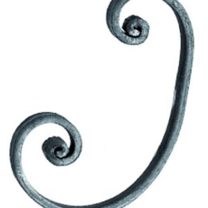 Volute à noyaux lisse c fer plat de 14x6 mm h. disponible abidjan cote d'ivoire.