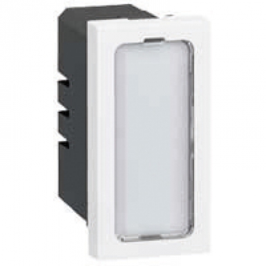 Voyant antimicrobien simple 230v 1w mosaic 1 module avec 4 étiquettes de couleur. disponible abidjan cote d'ivoire.