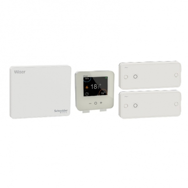 Wiser - kit thermostat connecté pour radiateurs électriques génération 2. disponible abidjan cote d'ivoire.