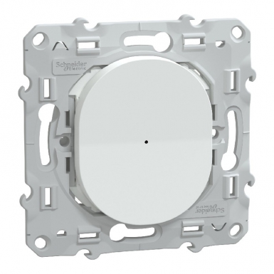 Wiser ovalis - bouton poussoir - 10a - zigbee - blanc. disponible abidjan cote d'ivoire.