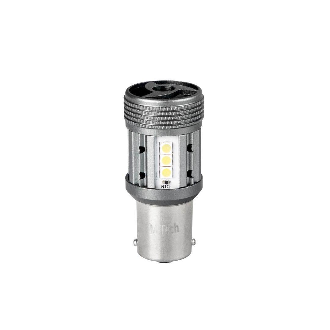 Ampoule led x 1 - 1156 p21w, 12-24v, 12x3030smd, canbus, blanc (lb851w-01b platinum) – Image 2