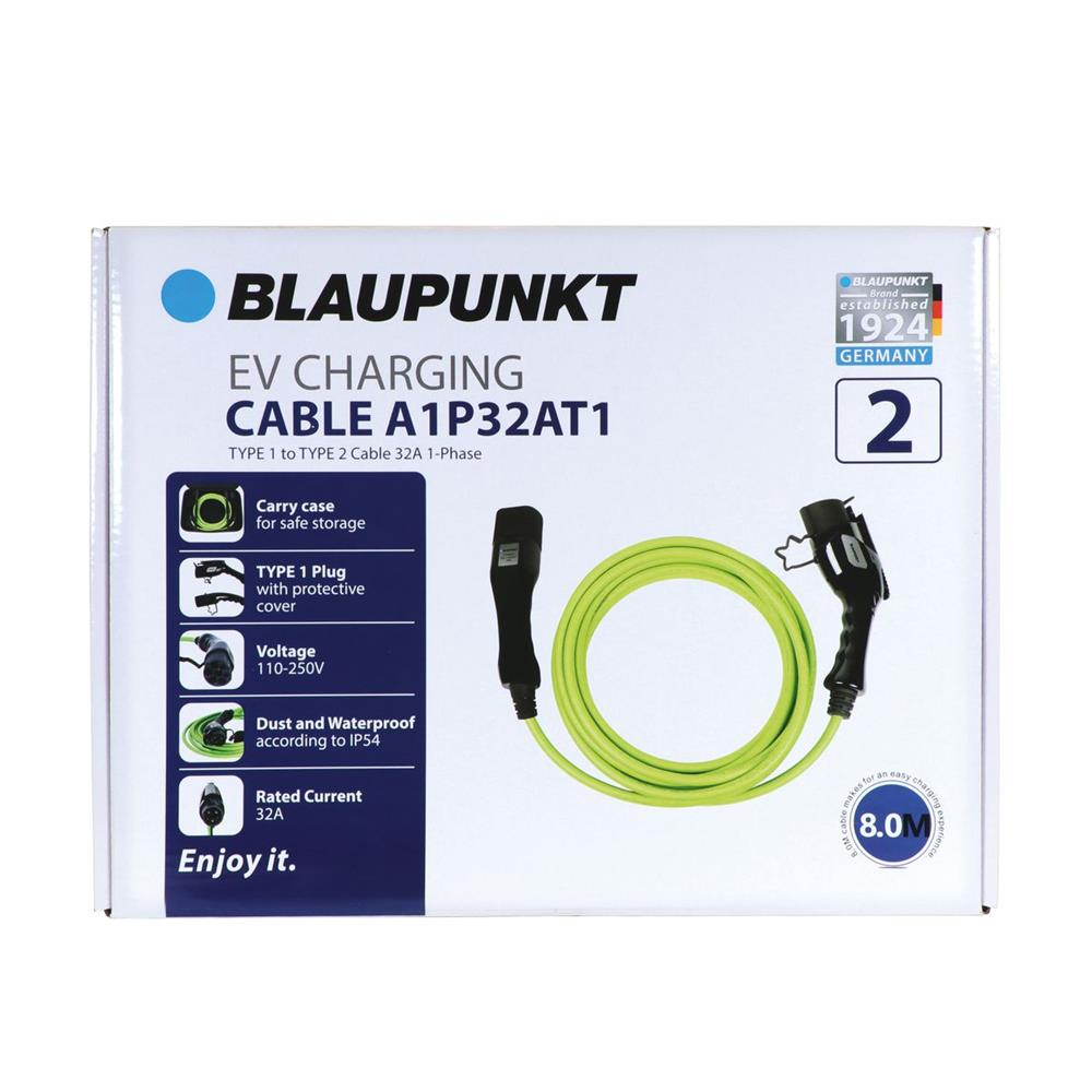 Cable charge vehicule electrique 32a monophase t1 >t2 a1p32at1 n°2 blaupunkt – Image 9