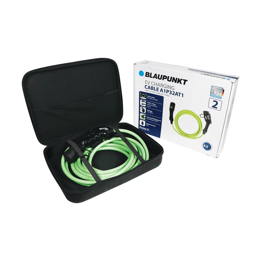 Cable charge vehicule electrique 32a monophase t1 >t2 a1p32at1 n°2 blaupunkt – Image 5