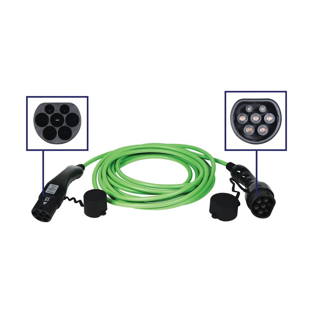 Cable charge vehicule electrique 16a monophase t2 >t2 a1p16at2 n°3 blaupunkt – Image 5