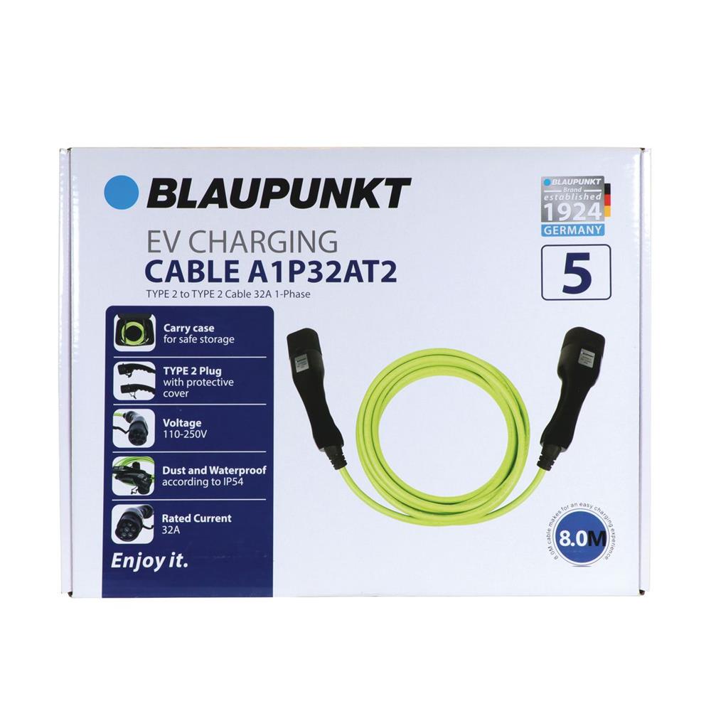 Cable charge vehicule electrique 32a monophase t2 >t2 a1p32at2 n°5 blaupunkt – Image 13