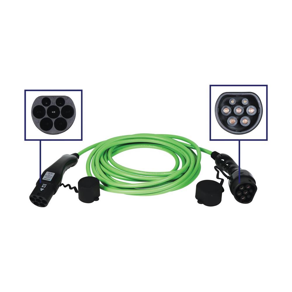 Cable charge vehicule electrique 32a monophase t2 >t2 a1p32at2 n°5 blaupunkt – Image 5