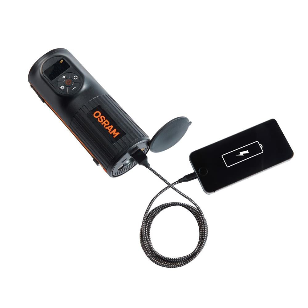 Compresseur d'air autonome rechargeable compact osram – Image 7