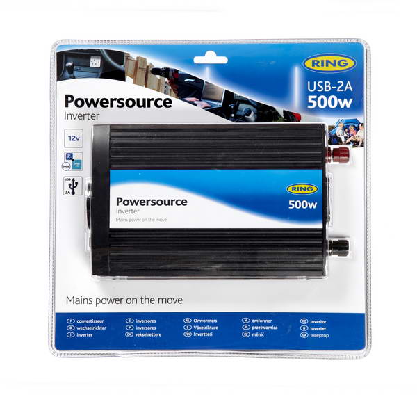 Convertisseur 12v 500 watts + usb 2a ring – Image 5