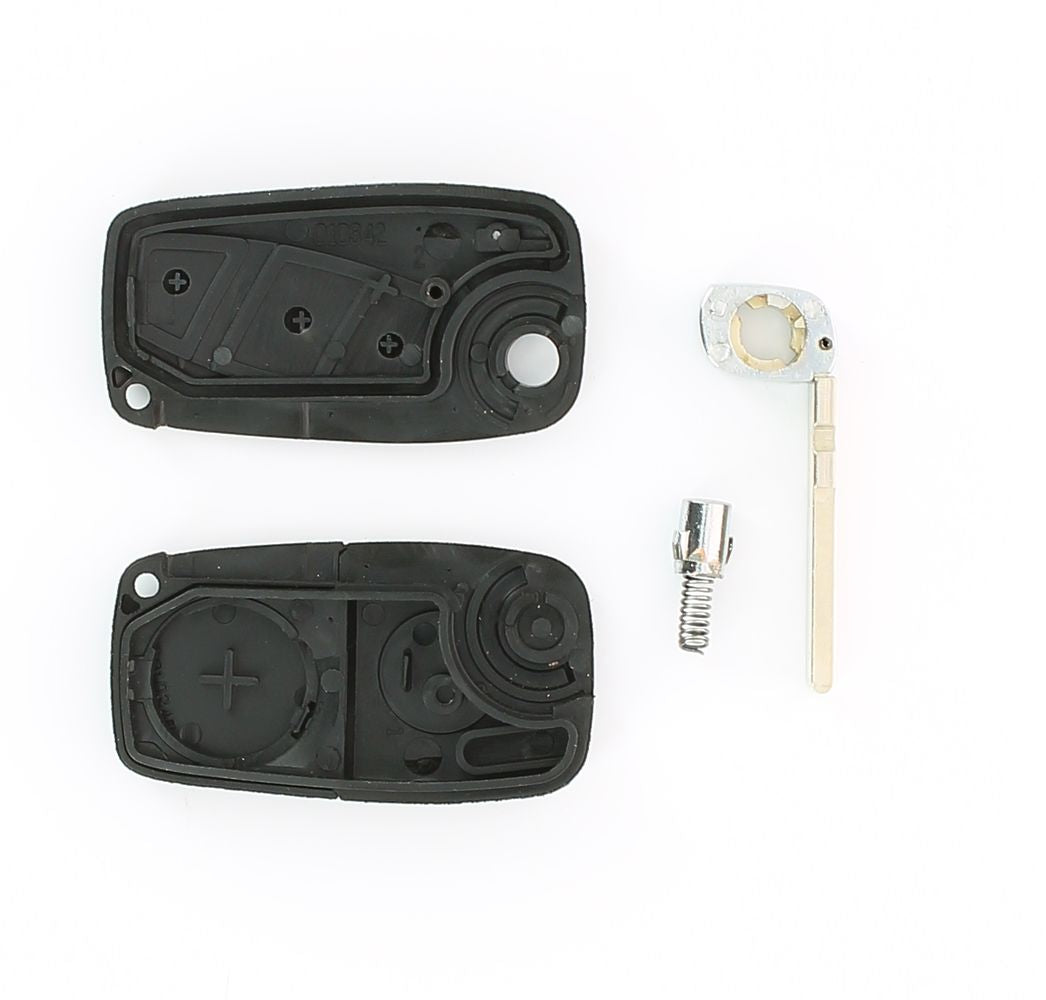 Coque cle adaptable fiat 3 boutons lame fraisee retractable 7mm – Image 3