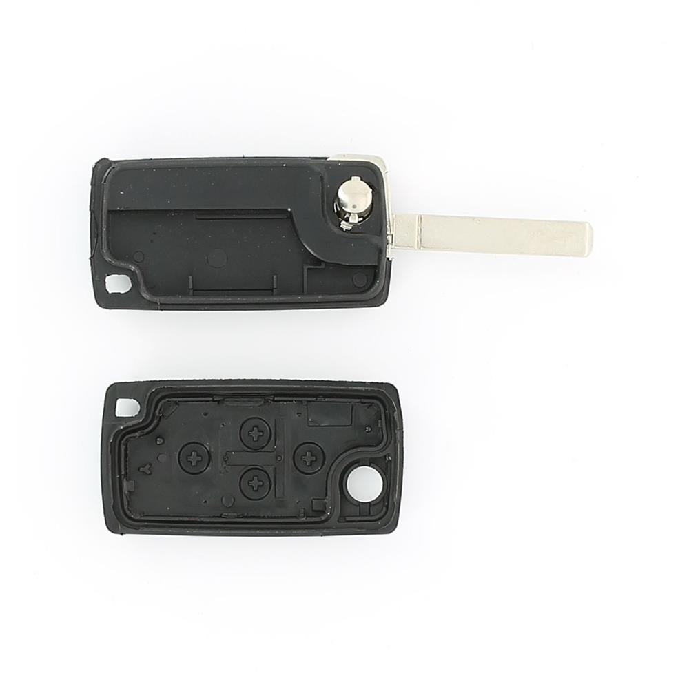Coque cle adaptable pour psa 4 boutons lame fraisee pile sur circuit – Image 2