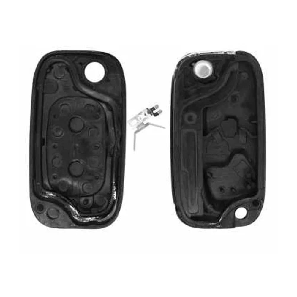Coque cle adaptable pour renault 2 boutons lame fraisee blister – Image 3