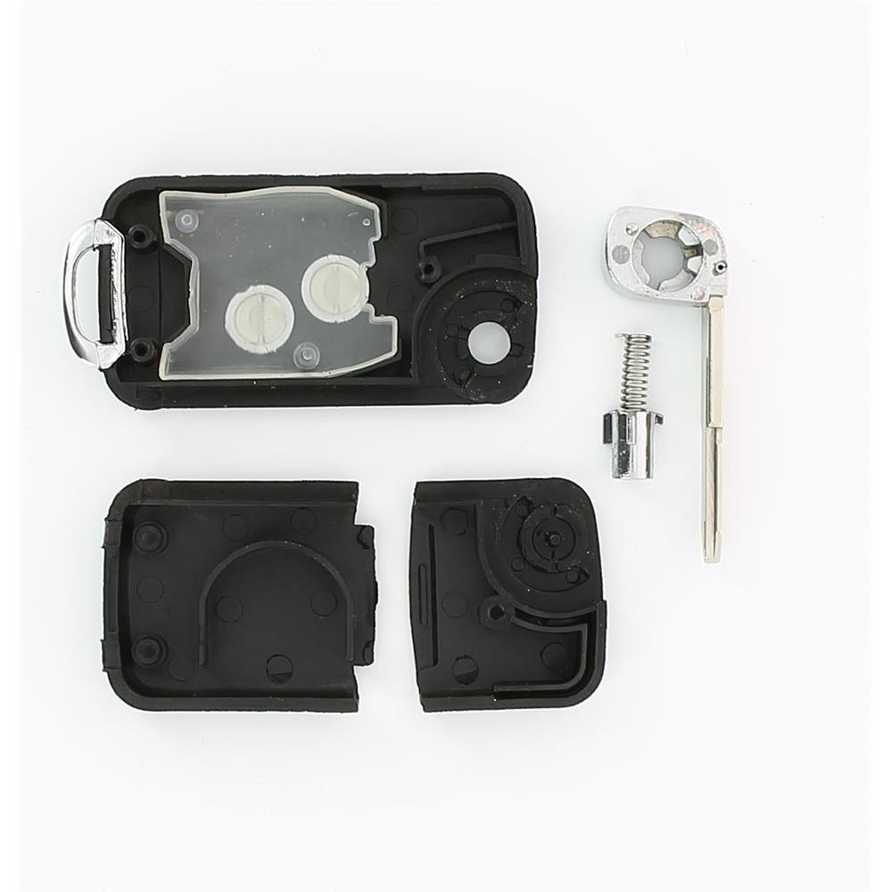 Coque cle adaptable psa 2 boutons lame crantee retractable – Image 2