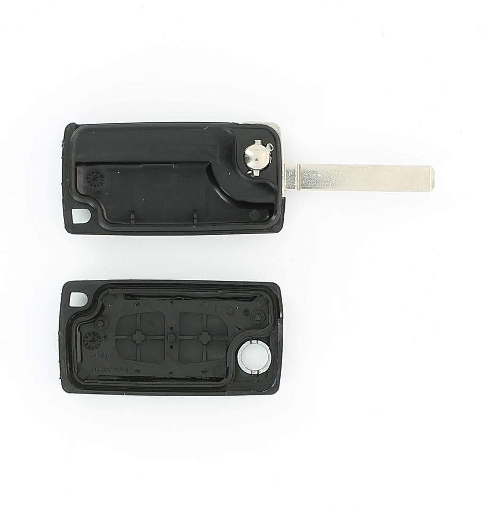 Coque cle adaptable psa 2 boutons lame fraisee retractable 7mm – Image 3