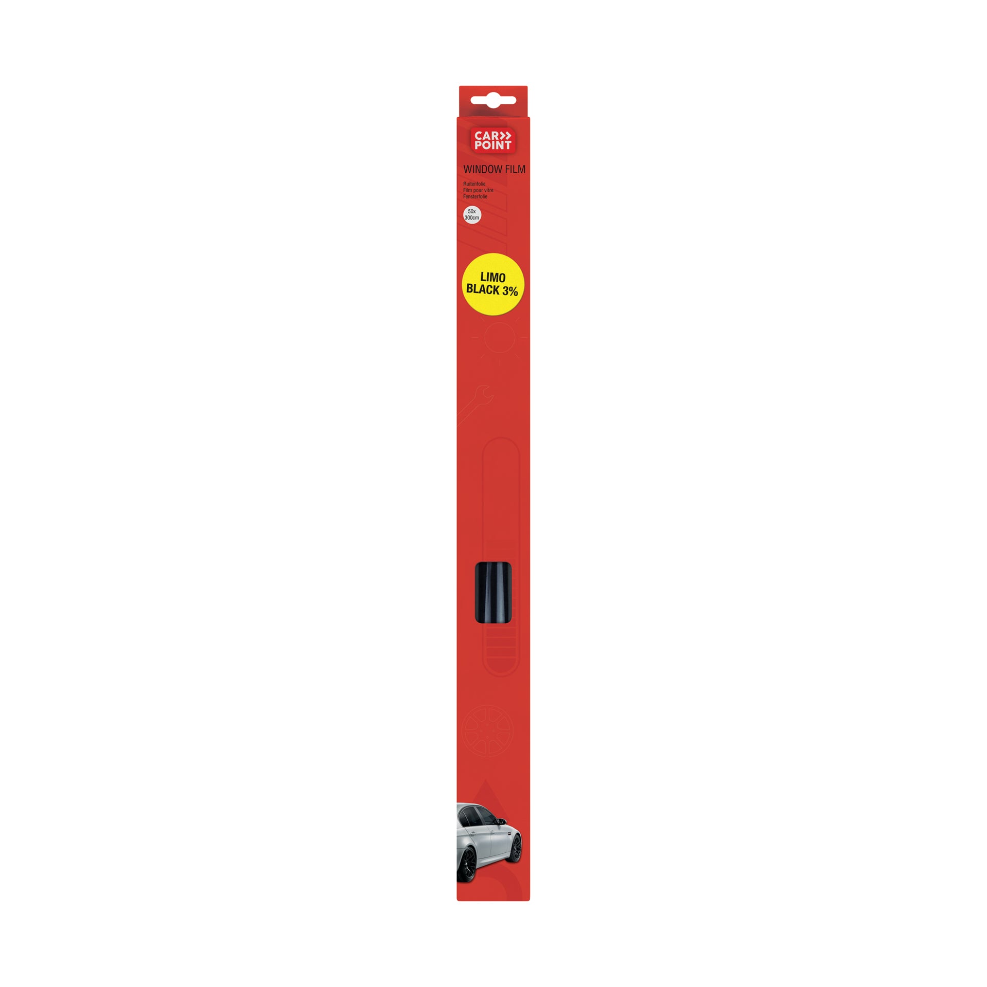 Films vitres teintees noir limousine 3% 300x50cm – Image 3