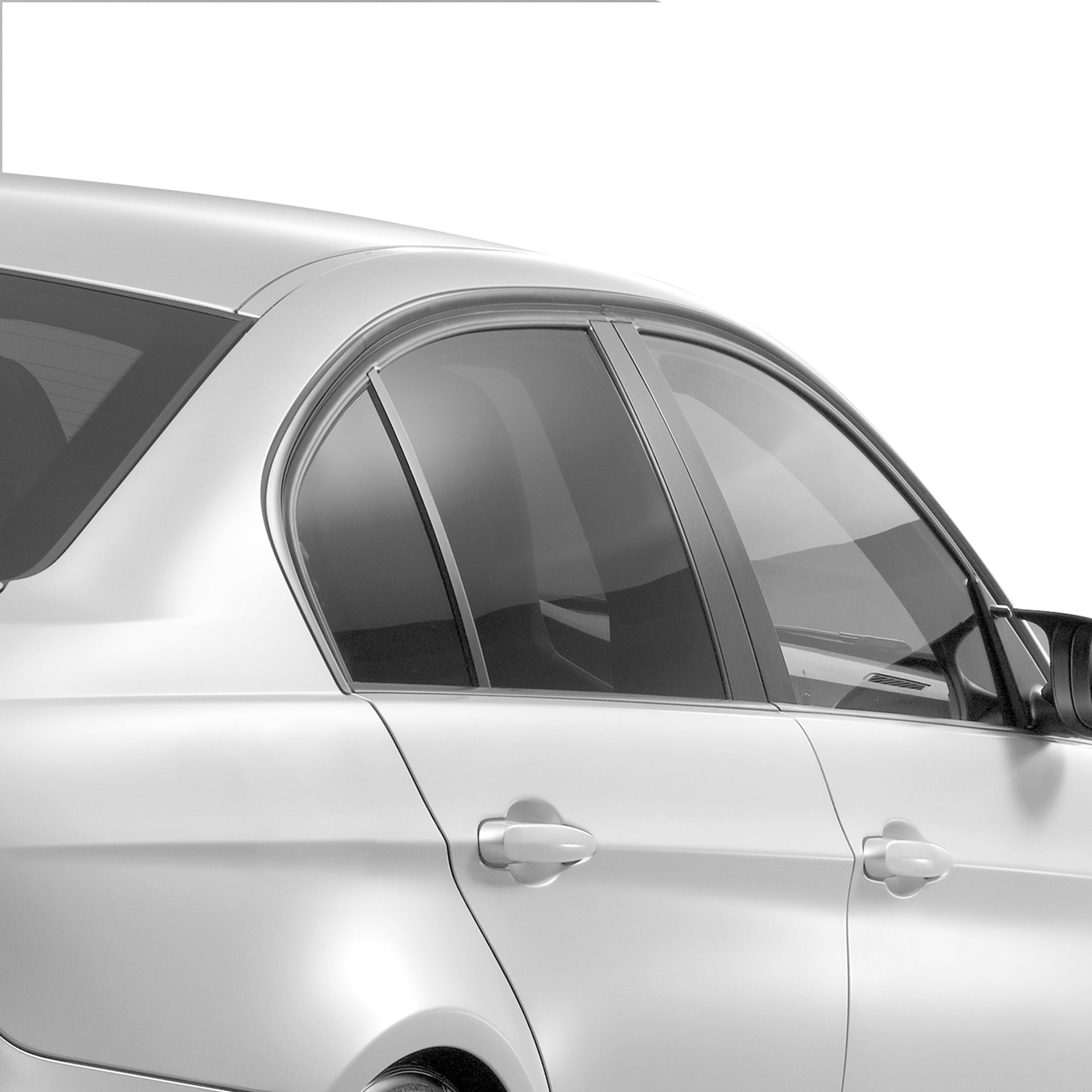 Films vitres teintees resistant aux eraflures gris clair 35% 300x76cm – Image 3