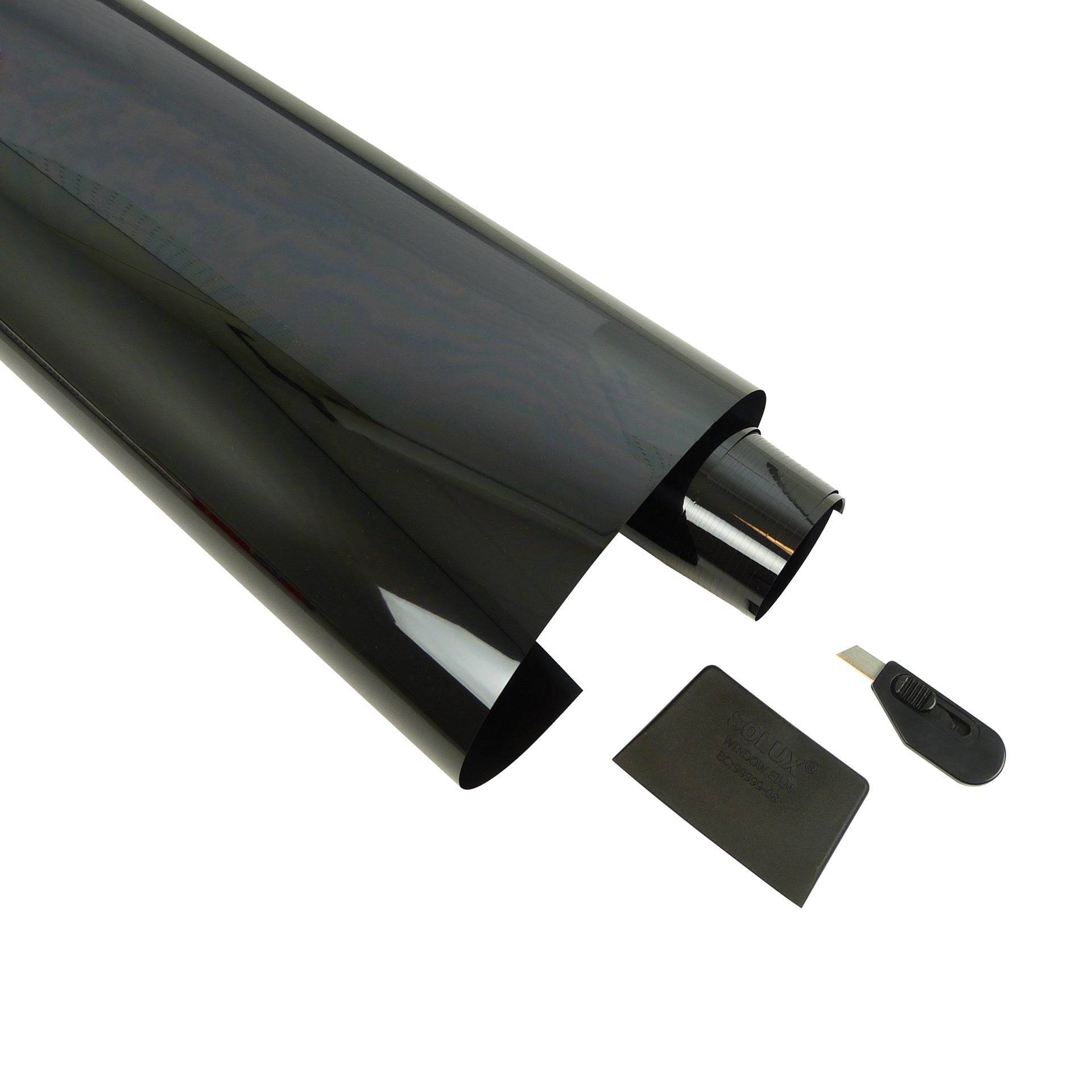 Films vitres teintees resistant aux eraflures gris clair 35% 300x76cm – Image 2