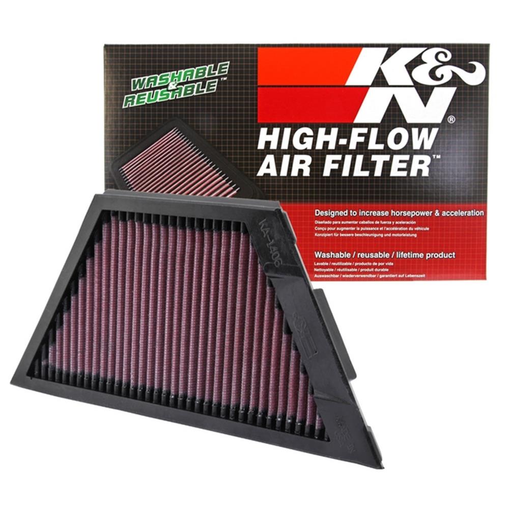 Filtre a air de remplacement k&n adaptable pour kawasaki zx14r – Image 2