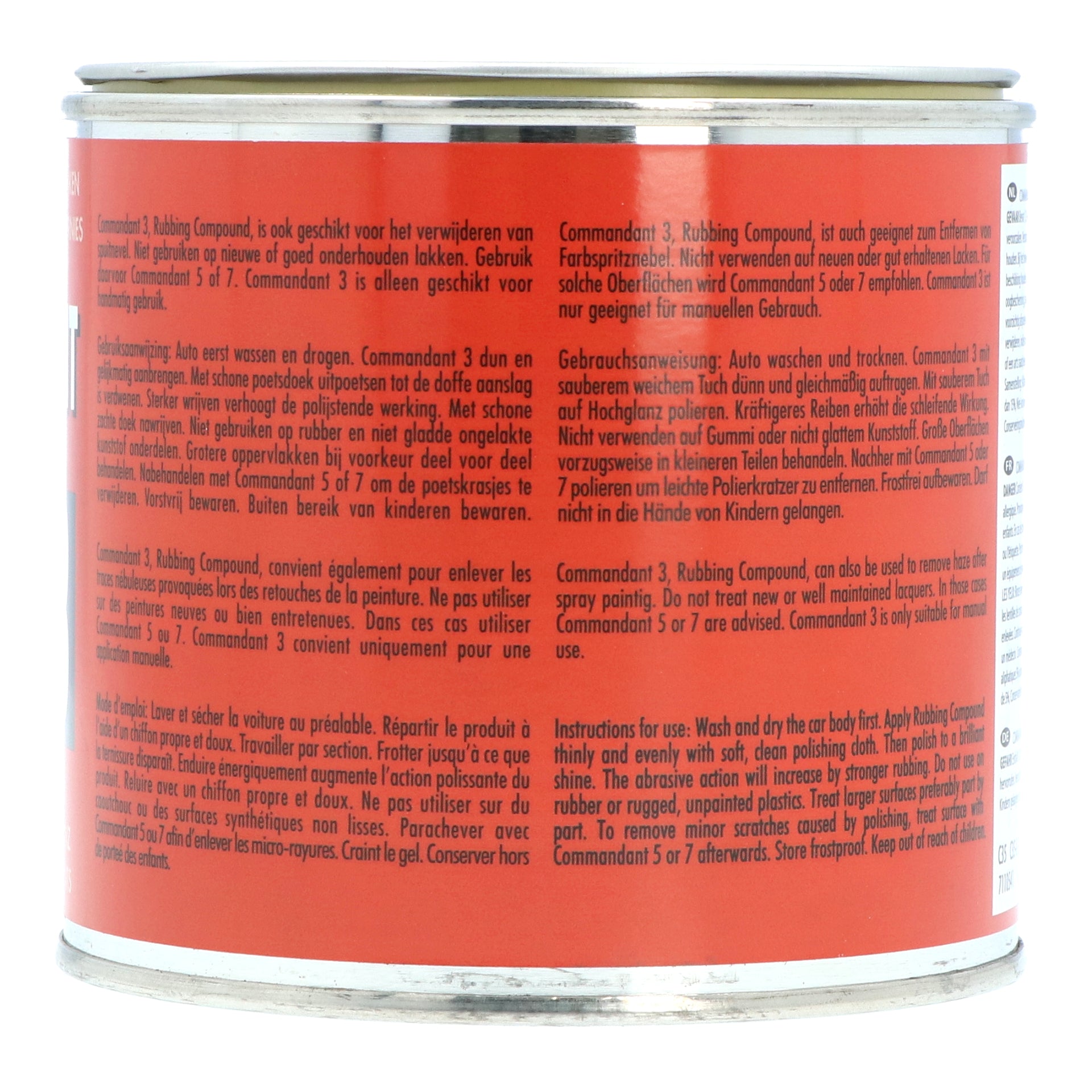 Pate a polir commandant c35 nr.3 - 500g – Image 3