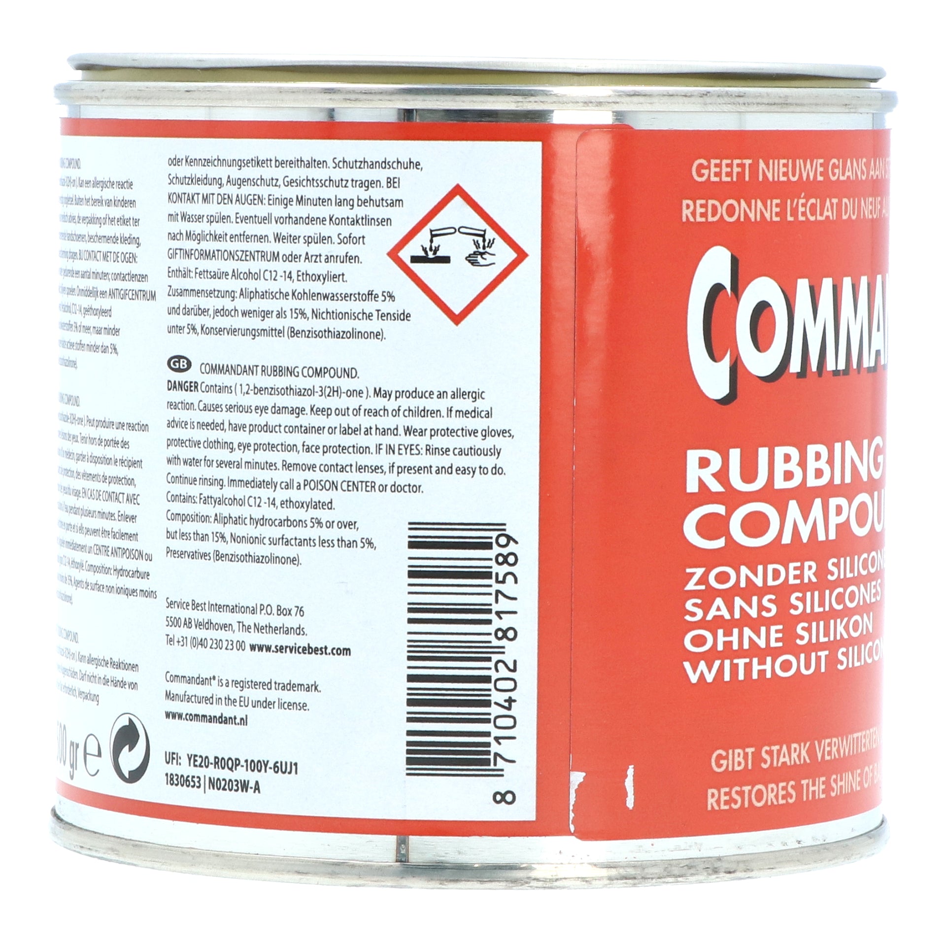 Pate a polir commandant c35 nr.3 - 500g – Image 5