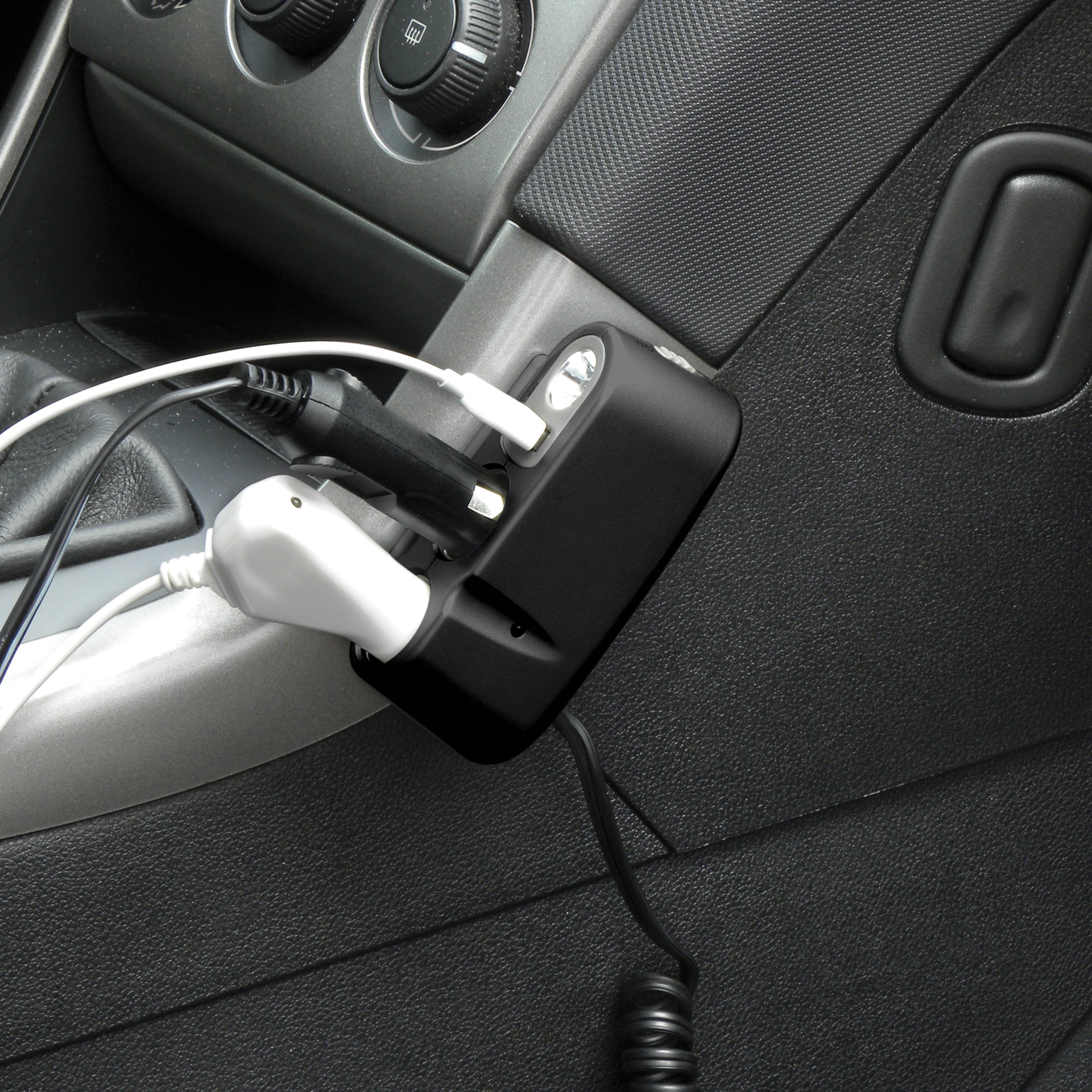 Prise allume cigare double 5a 12v + port usb – Image 2