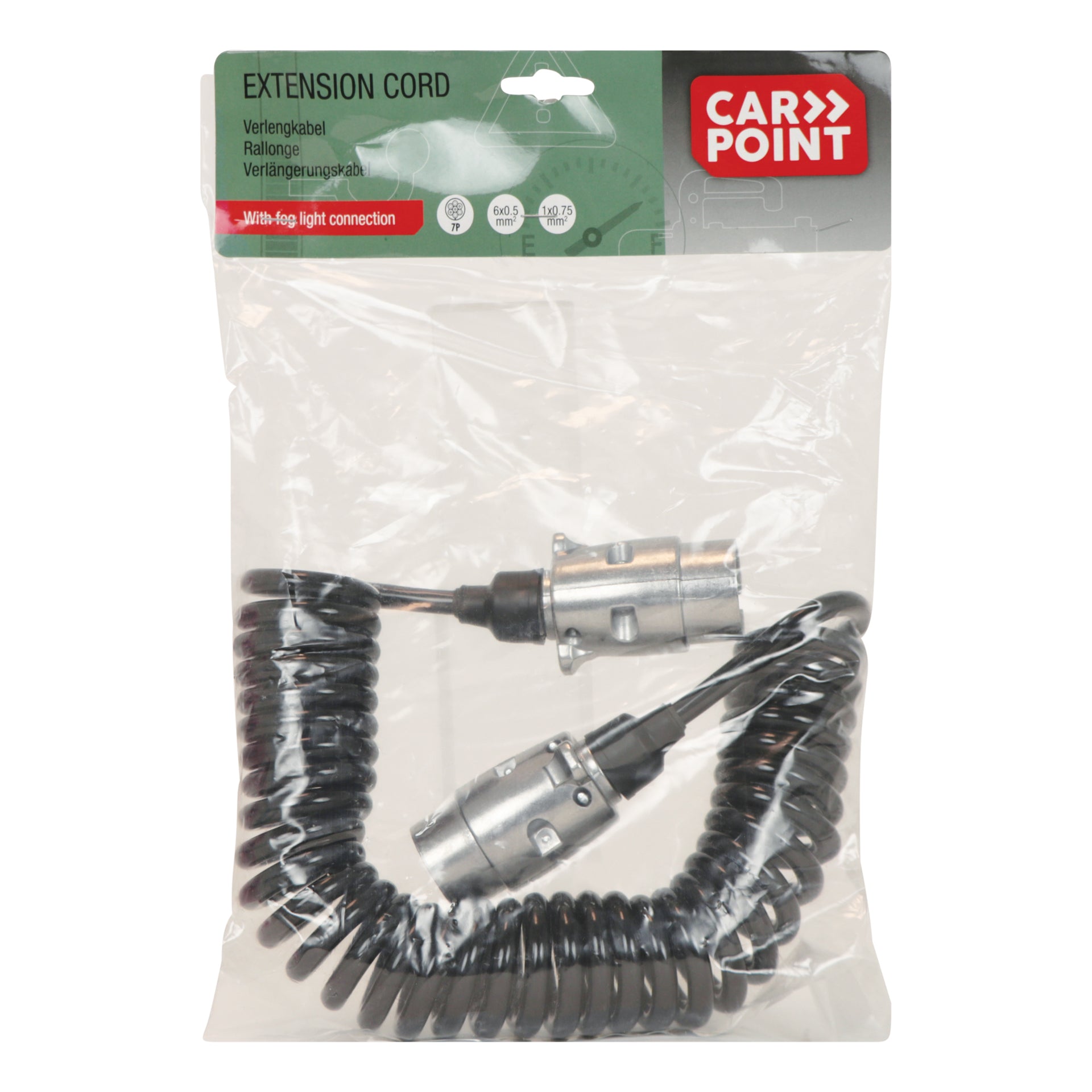 Rallonge pour remorque 7 broches 27cm ø1.2cm 12v – Image 4