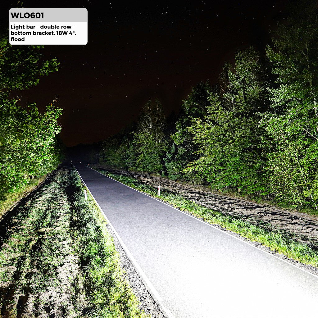 Rampe 6 led osram 18w 6500k 1200lm boitier aluminium 957x63x107mm – Image 4