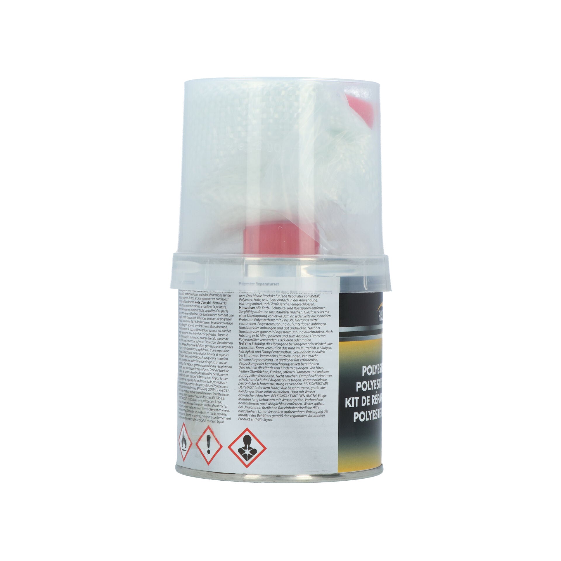 Resine polyester + durcisseur 250g protecton – Image 4