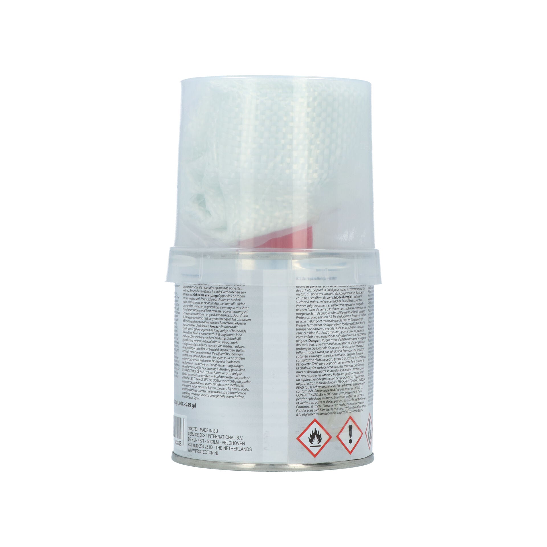 Resine polyester + durcisseur 250g protecton – Image 3