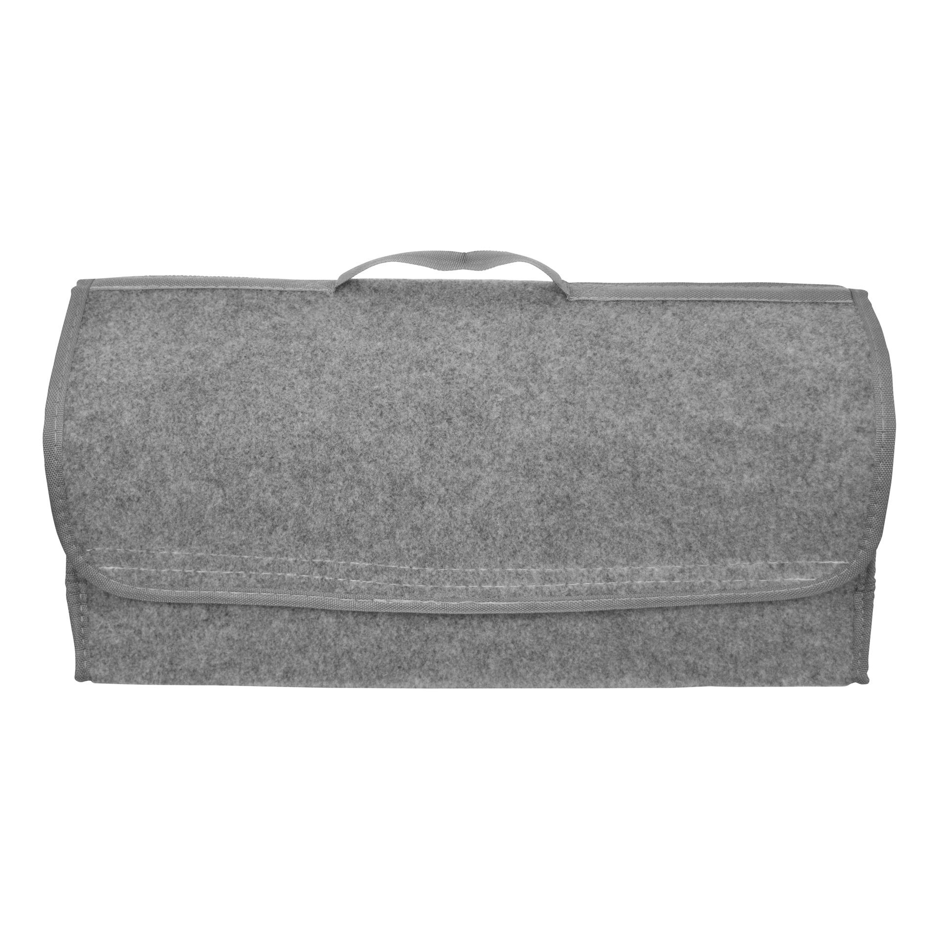 Sac de rangement/organiseur large en tissu gris pour coffre carpoint – Image 2