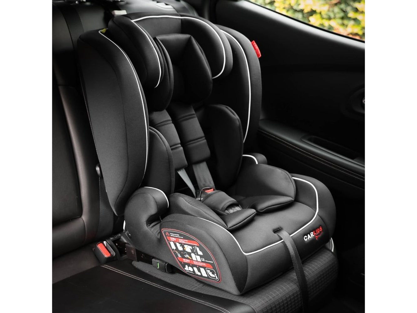 Siege enfant isofix 76-150cm noir isize r129 car kids – Image 6