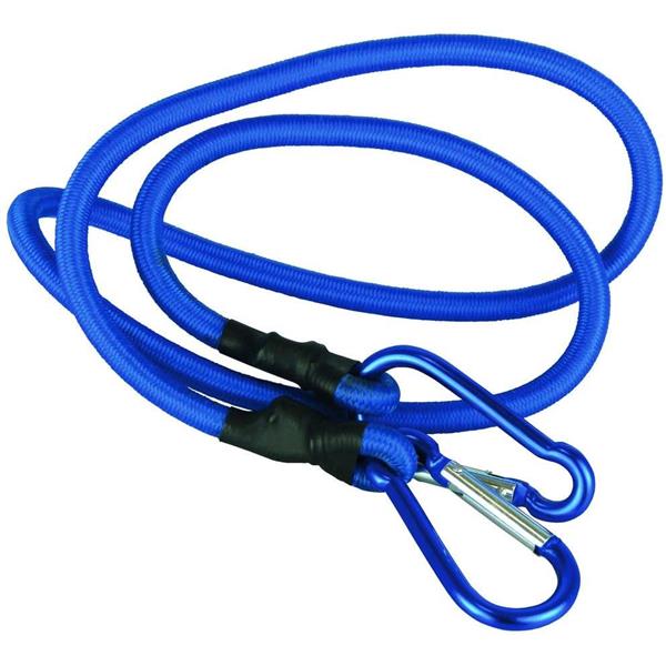 Tendeur avec mousquetons bleu ø8 100cm 7,14kg dresco – Image 3