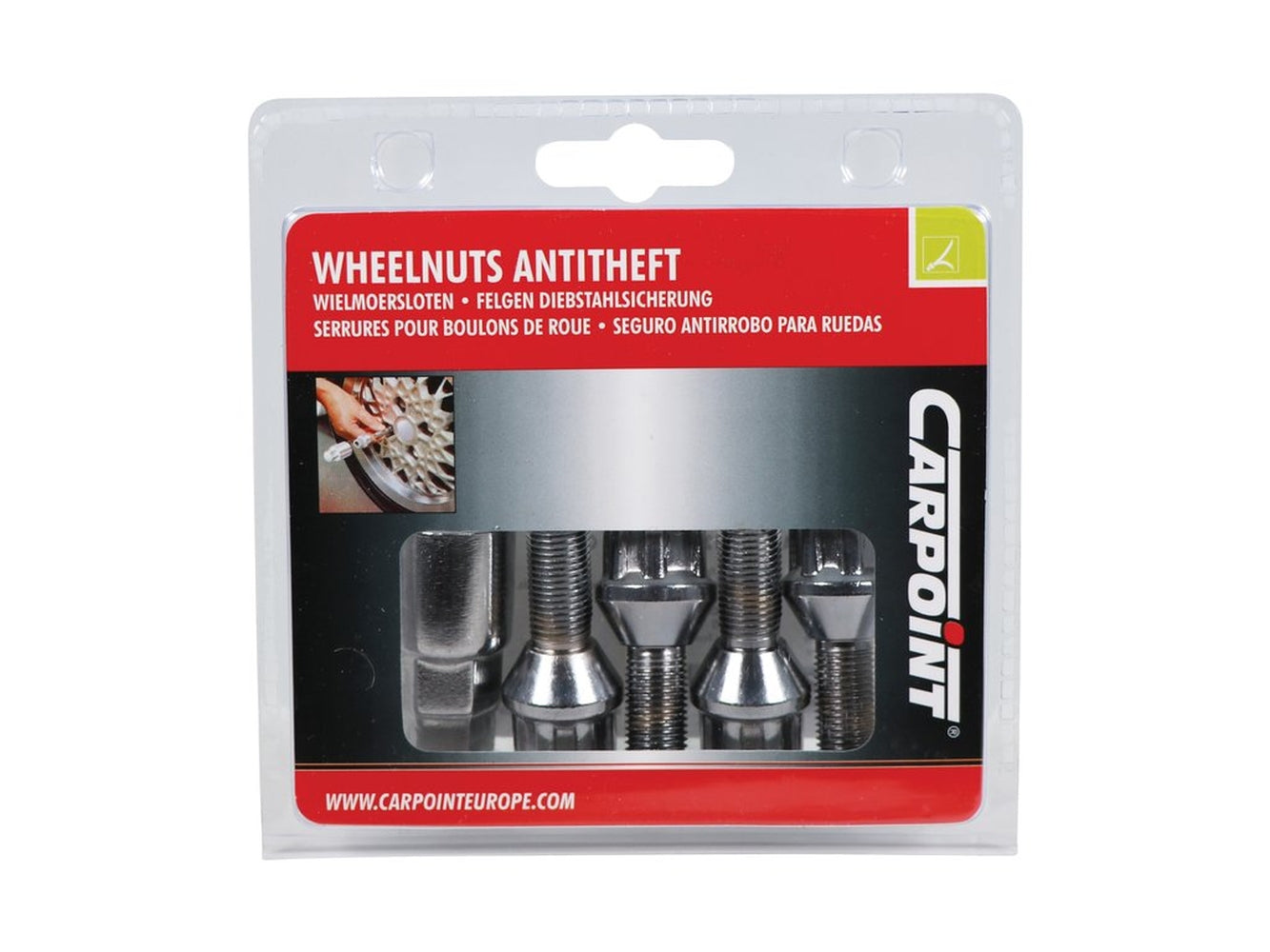 Vis antivol m12x1.25x26mm conique modele a x4 – Image 2